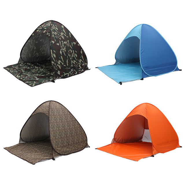 New 2015 Portable Fashion Pop Up Beach Garden Tent Blue/Tourism Outdoor Sun Shade Sand Tent