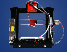 High efficiency and hot sale Reprap Prusa i3 DIY 3d Printer kit with 2 Roll Filament 4GB SD card and LCD