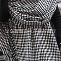 Autumn Winter Fashion Plaid Tartan Pattern Cashmere Thick Warm Scarf Female Shawl Cappa Muffler Wraps Women