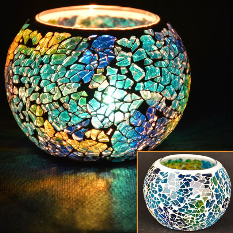 Online Buy Wholesale mosaic votive candle holder from China mosaic votive candle holder