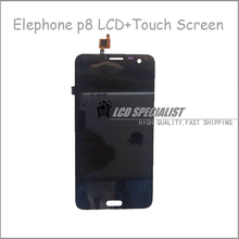 5.7″ Inch Black Original Elephone P8 LCD Display+Touch Screen Digitizer Full Assembly Repartment