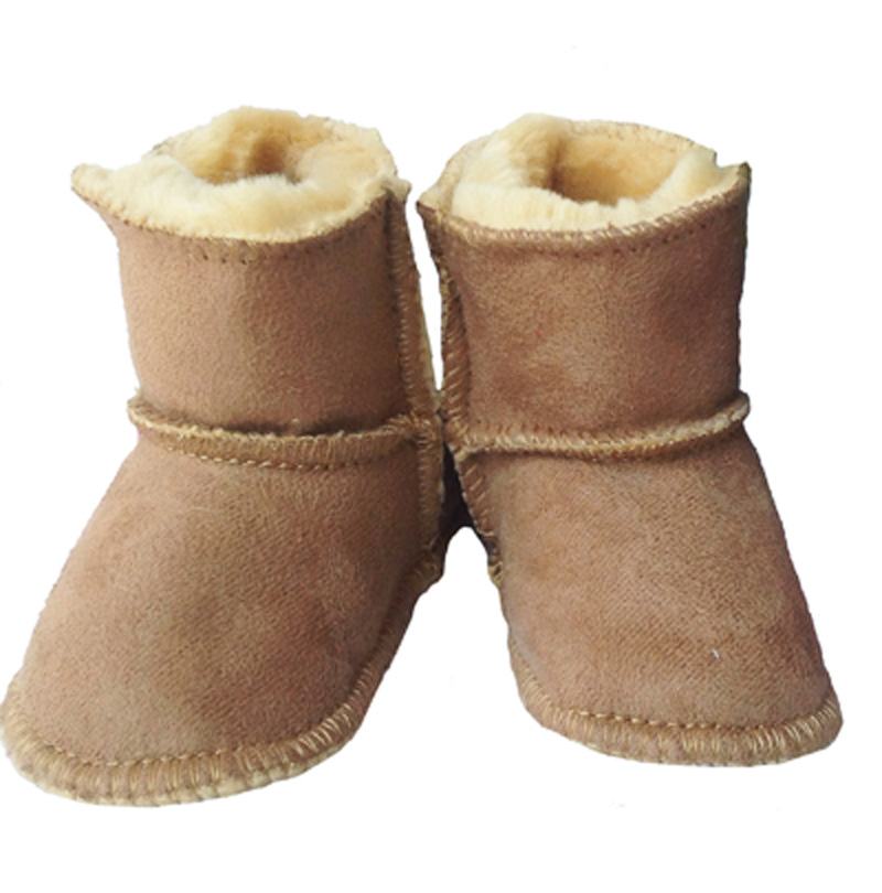 2016 winter Snow Boots children Soft bottom Baby toddler shoes Fur one Warm Boots For Girls Fashion Kids Shoes