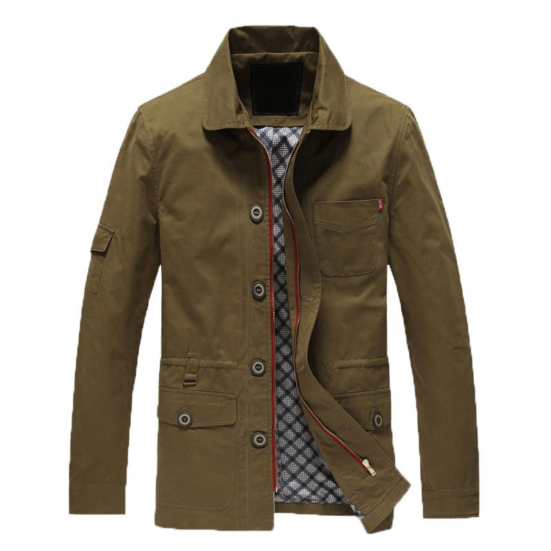 Customers who viewed this item also viewed Military Jacket For Men Add an extra layer of protection against the chill that comes when the temperatures drop by accessorizing with a military jacket for men. Designed to provide extra warmth against the nighttime breeze, or slight temperature drop this style of men's jacket is a must-have addition to any casual wardrobe.