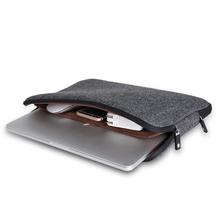 Top Selling Men Felt Waterproof Laptop Bag 11 12 13 14 15+Free Gift Keyboard Cover for Macbook Air Pro 13 Laptop Sleeve Bag 13.3