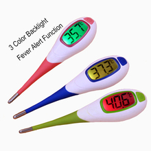 Baby Adult Fast Fever Alert Function Digital Body Soft Head Temperature Oral Alar Thermometer