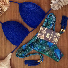 N1 Sexy Summer Style Plus Size Crochet Women Bathing Suits Push Up Fashion Maillot De Bain