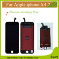 4 7 inch Black White digitizer lcd assembly Grade A No Dead Pixel LCD For Apple