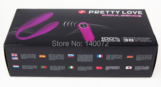 Pretty Love Recharge 30 Speeds Silicone Wireless Remote G Spot Vibrator 4902