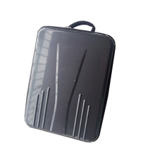Carbon FIBER Look Hard Cover Black Shoulder Backpack Carrying Case Bag For Professional &Advanced DJI Phantom 3 RC Quadcopter
