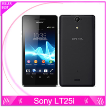 Original Sony Xperia V LT25i Cell phone 4.3″Touch Android Smartphone 8GB Storage 3G WIFI GPS NFC 13MP Camera Phone FreeShipping