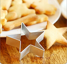 Star Shaped Aluminium Mold Sugarcraft Biscuit Cookie Cake Pastry Baking Cutter Mould Tool pastry tools baking tools for cakes
