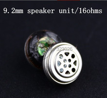 9.2mm speaker unit diy ear earbud earphone speaker unit Fever bass Treble good hifi shell