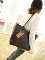 2014 Hot Selling Fashion Patent Leather Women Bag Crocodile Pattern