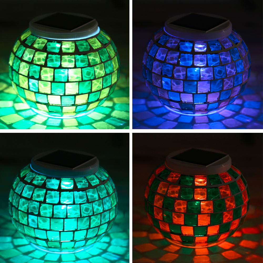 2016 High Quality Solar Powered Mosaic Glass Ball Garden Lights Bedroom/Balcony,Solar Outdoor Lights for Parties Decorations 2016 High Quality Solar Powered Mosaic Glass Ball Garden Lights Bedroom/Balcony,Solar Outdoor Lights for Parties Decorations