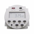 2017 DC 12V 16A LCD Electronic Digital Power Programmable Timer Round Time Relay Switch Support 17