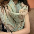 New winter scarf for women dual use scarves air condition Sun voiles textured shawls