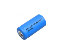 Richter Brand IFR Rechargeable Battery 16340 -400mah -3.2V pointed  head  for Consumer Electronics