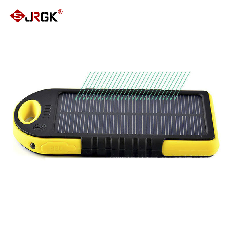 Solar Charger 5000 Mah Dual-USB Drop resistance portable Solar Power Bank 5000mah ravel External Battery For smartphone Solar Charger 5000 Mah Dual-USB Drop resistance portable Solar Power Bank 5000mah ravel External Battery For smartphone