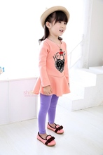 girl pants new arrive Candy color girls leggings Toddler classic Leggings 2 13Y children trousers baby
