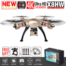 NEW SYMA X8HW FPV RC Drone With 4K 1080P Action Camera WIFI Altitude Hold 6-Axis RTF Dron RC Quadcopter Helicopter VS MJX X101