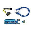 USB 3 0 PCI E PCI E Express Extender Riser Card PCI E 16X Aadapter 60CM