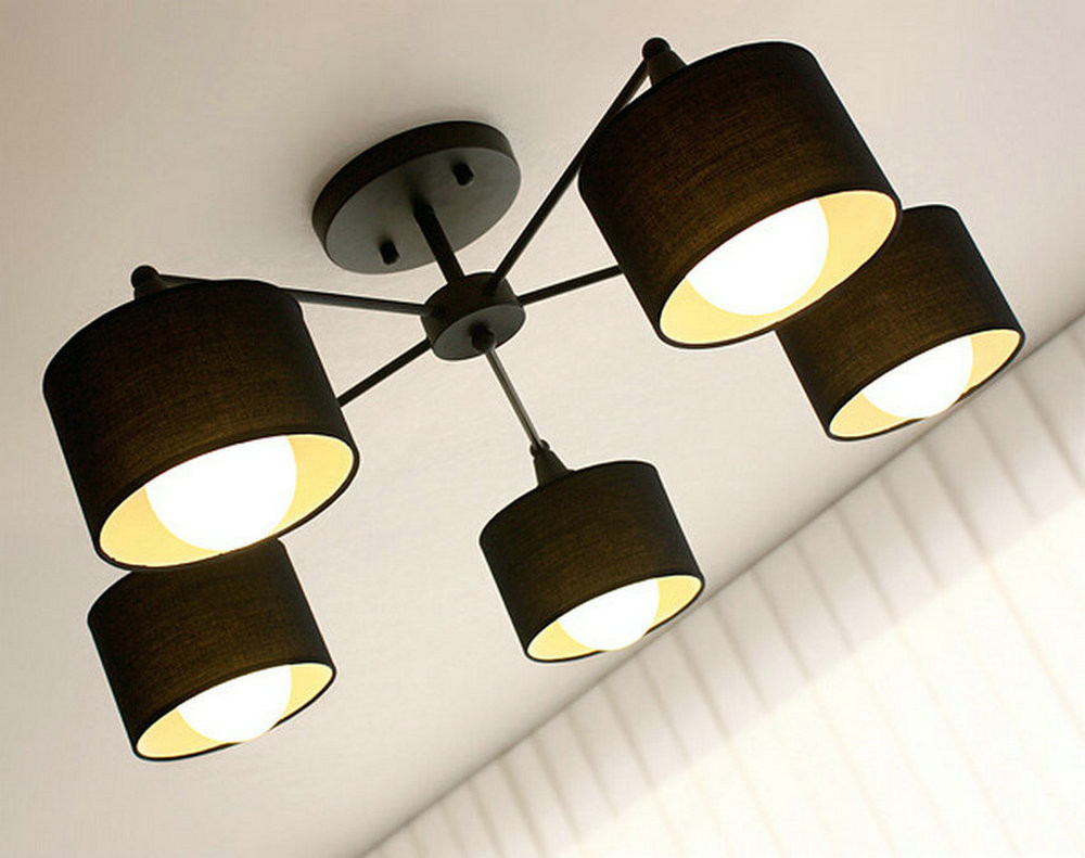 modern flush ceiling light for kitchen