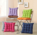 40 40cm chair pad cushion pearl cotton colorful chair cusion cushions home decor pillow plaid