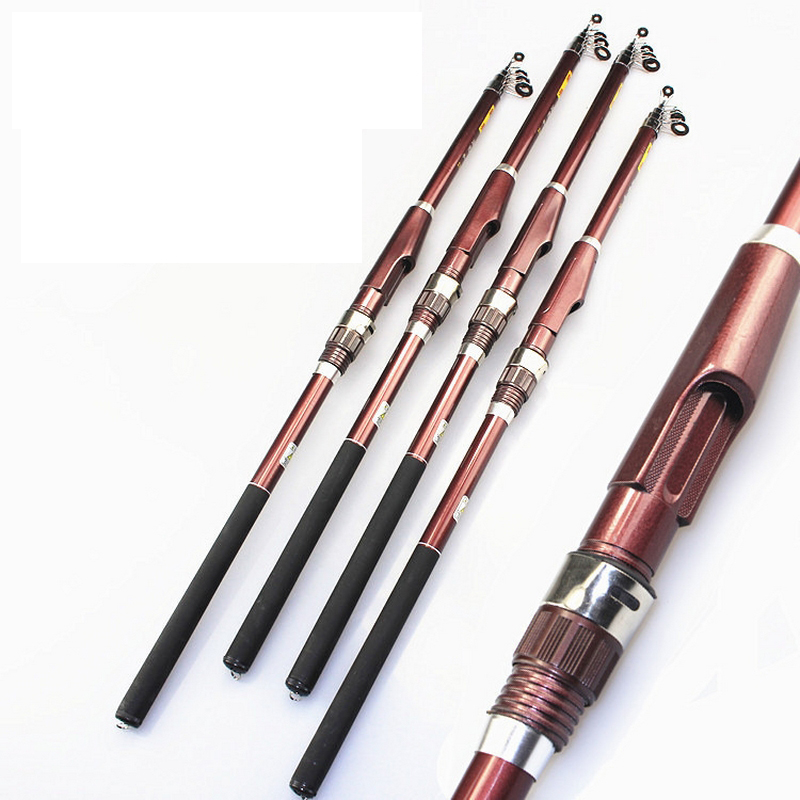 Classical Telescopic Sea Fishing Rod 2.1/2.4/2.7/3.0 Fishing Pole Tackle With Magnetic Stainless Steel Guide Rings