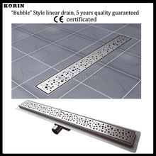 900mm «BUBBLE» Style Stainless Steel 304 Linear Shower Drain, Horizontal Drain, Floor Waste, Deodorant floor drain
