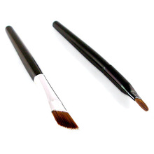 Black Brown 2PCS Waterproof Eye Liner Gel Eyeliner Makeup Cosmetic Brush Sets For Freeshipping