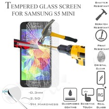 Premium S5 Mini Tempered Glass Film LCD Guard Explosion Proof Screen Protector for Samsung Galaxy S5