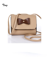 Japanese Top Popular girls sweet mini crossbody bags ladies leather satchel party clutches purse candy Colors Cute mobile bag