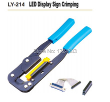 LED Display Sign Crimping Tool Usage for making Hub Flat Cable,IDC Connector onto The Ribbon Cable