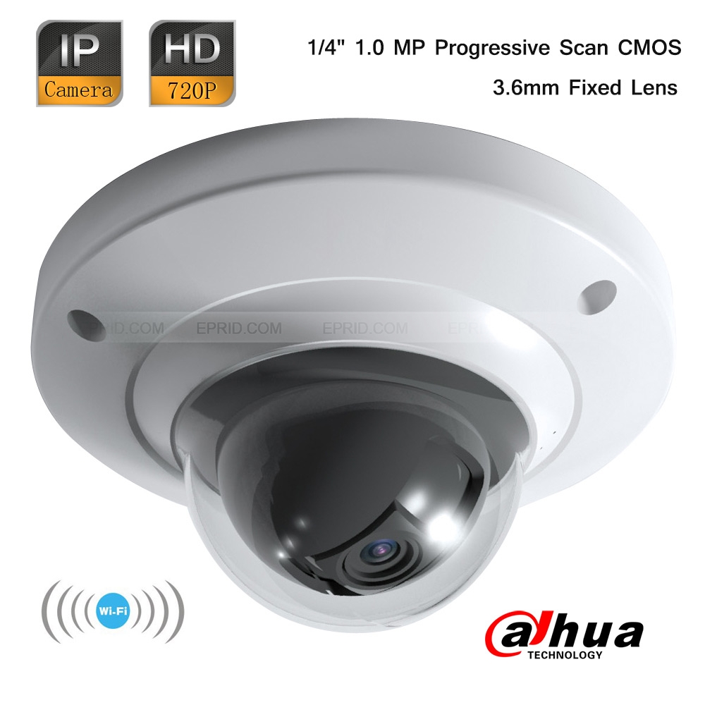 Dahua 1MP HD 720P Wi Fi Mini CCTV Security Indoor Dome ...