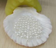 50pcs 2mm Nail jewelry abs plastic imitation pearls nail sticker nonporous handmade hair accessories diy nail accessories