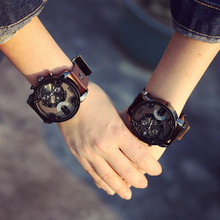 Nuevos amantes de moda cuarzo del dial grande relojes barcos Original hombres de tiburón conmocionó al papel del hombre del Relogio marca de lujo G Masculino Sport U