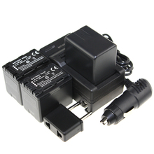 3Pcs 3 6V 4000mAh VW VBK360 VW VBK360 VWVBK360 Rechargeable Camera Battery ForPANASONIC TM90 SD90