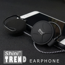 ShiniQ940 Free Shipping Headphones 3.5mm Headset EarHook Earphone For Mp3 Player Computer Mobile Telephone Earphone