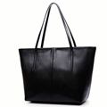New Women PU Leather Totes Bags Ladies Casual Handbags All match Tote Fashion High Capacity Top
