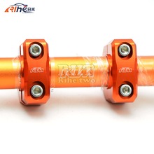 Motorcycle grip Clamps Handlebar Bar Risers universal 28mm handle bar for ktm SX SX-F EXC XC-W EXC-F Models 125-530 00 01 02-14