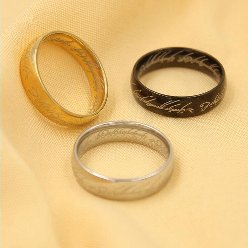 2016 midi ring tungsten one ring of power gold the lord of ring lvers women and - The One Ring Wedding Band 2016 midi ring tungsten one ring of power gold the lord of ring lvers women and - The One Ring Wedding Band