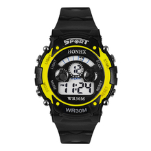 Good Multi Waterproof Men Aviation Sports Watch LED Analog-Digital Watch 2016 Watch For Children Kids MALLOOM