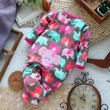 Baby clothing 2015 spring autumn bebes Newborn baby girl rompers with long sleeve polar fleece fabric