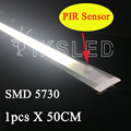 1pcs 50cm PIR led rigid strip DC 12V 36 SMD 5730 LED Hard Rigid LED Strip
