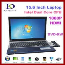 15.6 inch Laptop Notebook with Intel Celeron 1037U 1.8Ghz Dual Core, 4GB RAM, 500GB HDD, DVD-RW,1080P HDMI, Webcam,Windows 8