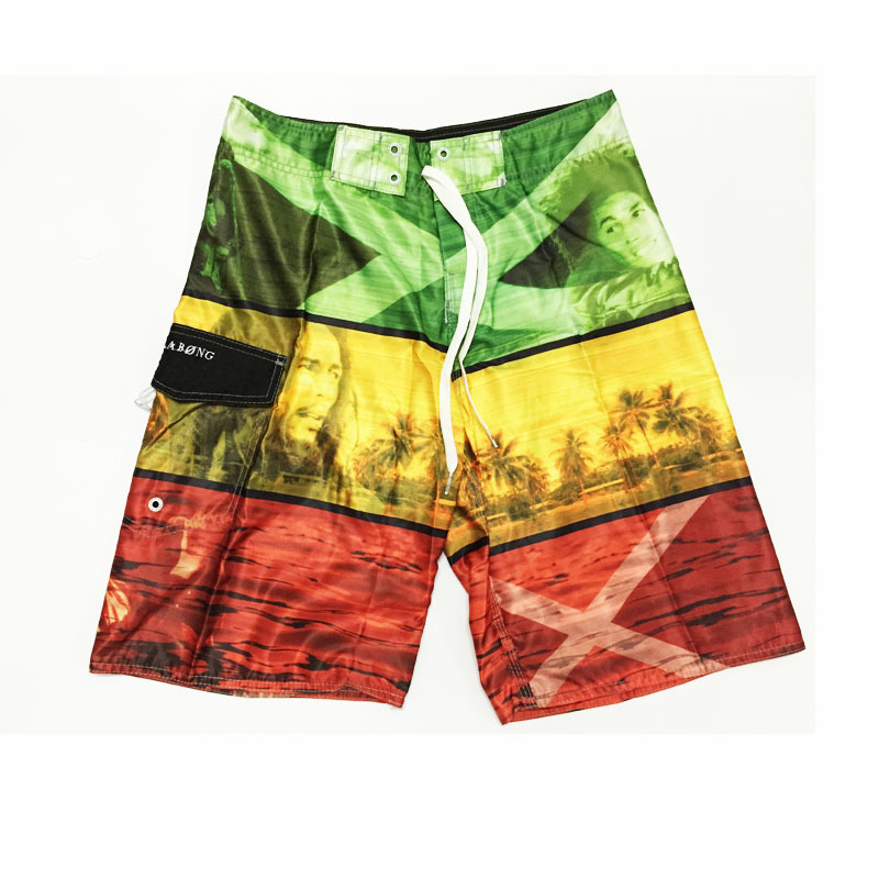 2015 Fashion summer Quick-drying beach shorts men ...