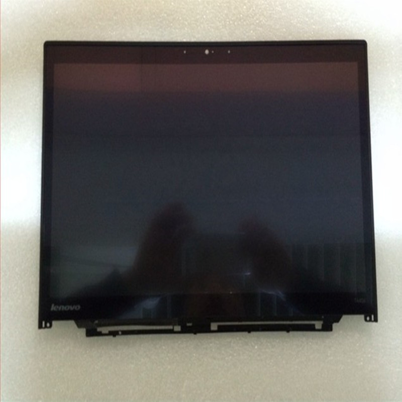 Original new For Lenovo T440S assembly B140HAN01.2 LCD Displays Touch Screen  with bezel frame FRU : 04X0436
