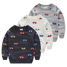 Baby pullover sweatshirt 2016 spring male children’s child clothing child o-neck top outerwear male wt-4558