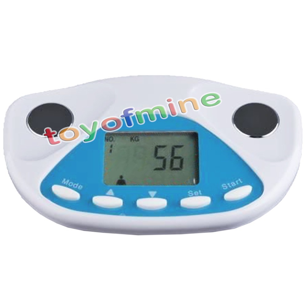 Купить цифровой lcd тела жира анализатор монитор bmi метр калькулятор ...