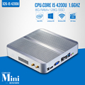 Mini Computer Fanless Core I5 4200U 4210U 4300U Broadwell 8G RAM 128G DDR3 300M WIFI Mini